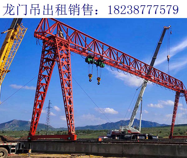 關于龍門吊輪子的承載能力