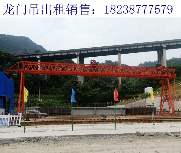 甘肅天水龍門吊廠家 龍門吊軌道常見修復(fù)方法