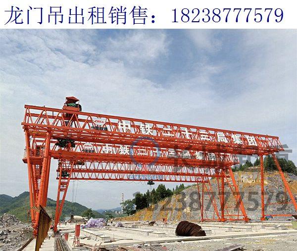 山東德州100噸龍門吊廠家 龍門吊常見故障關注