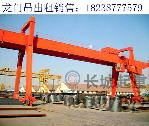 湖北神農(nóng)吊鉤式龍門吊廠家 吊鉤門式起重機(jī)的應(yīng)用