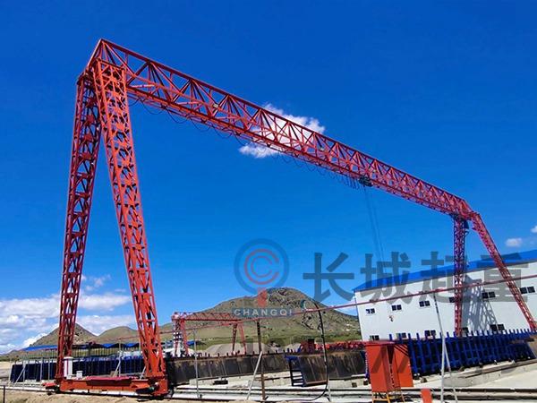 龍門吊安裝拆卸過程中的管控措施