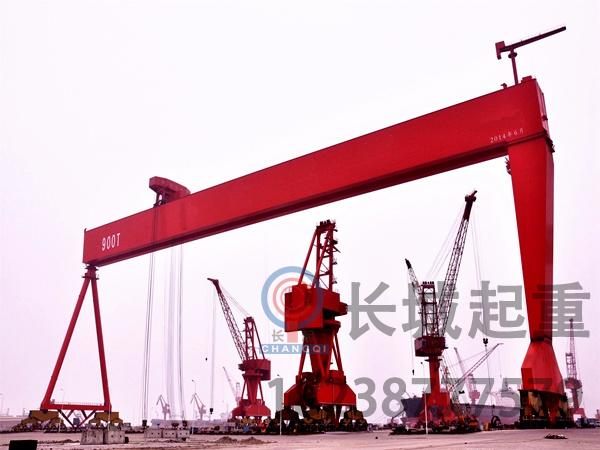 造船龍門吊在空載狀態(tài)下突發(fā)溜車的即時處置
