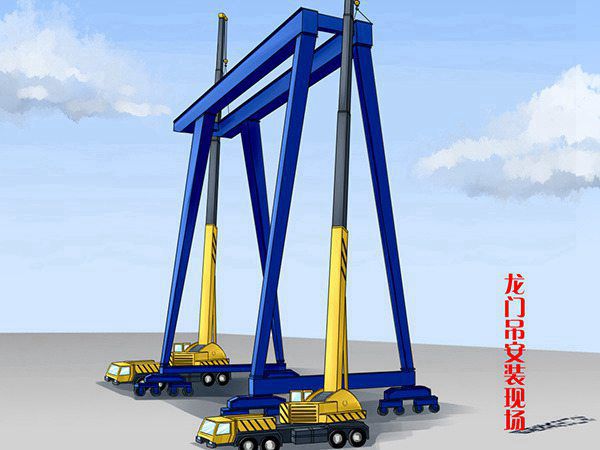 甘肅白銀梁場專用龍門吊 起重設(shè)備廠家