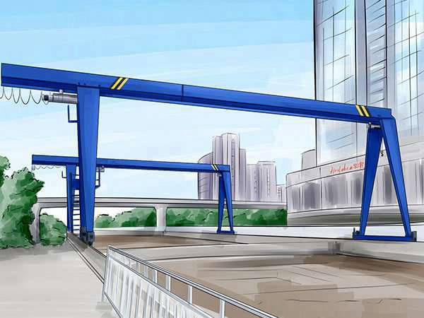 陜西延安龍門吊廠家龍門起重機(jī)操作方法