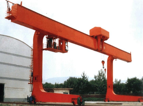 四川成都龍門吊案例現場