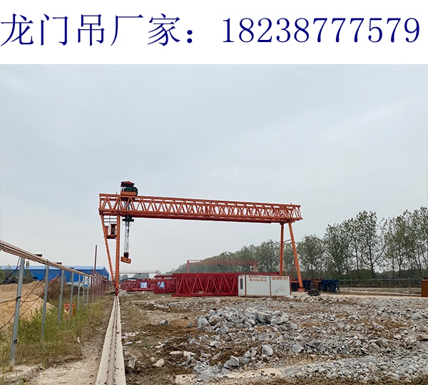 福建三明100t龍門吊廠家5t移動式懸臂吊提高工作
